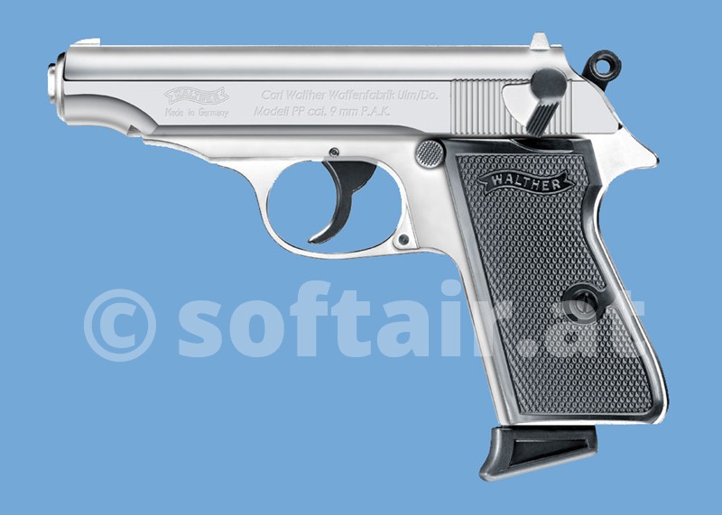 Schreckschuss - Gas Signal Pistole - Walther PP - 9 mm